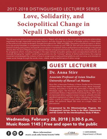 poster of the lecture