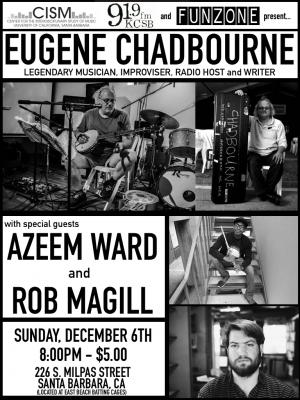 poster of eugene chadbourne's performance